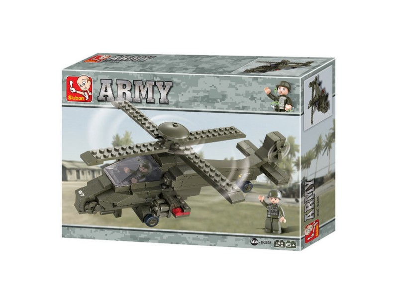 Bausatz SLUBAN Angriffshubschrauber