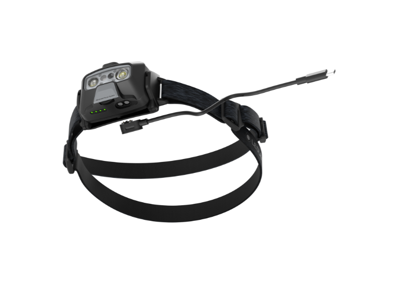 Wiederaufladbare LED LENSER HF6R Core Stirnlampe - 800 lm