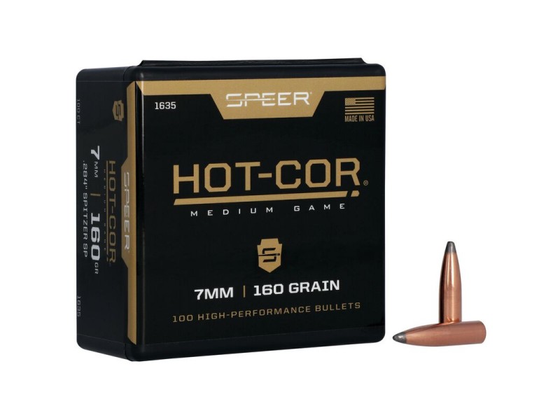 Krogle za polnjenje SPEER Hot-Core Medium game 7mm (.284)- /160gr