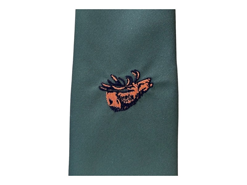 Jagdkrawatte GJERGJEK Hirsch Ruk