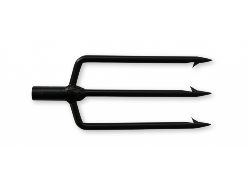 Punta DTD 3 denti per fucile subacqueo con filettatura