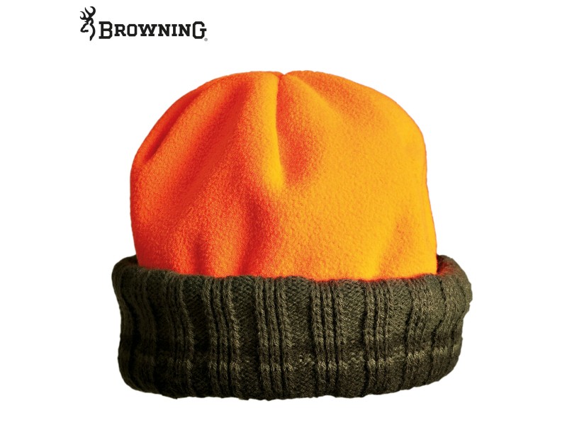Cappello reversibile BROWNING Polar fleece verde