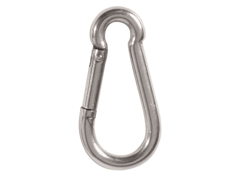Stainless Steel Carabiner 6 cm