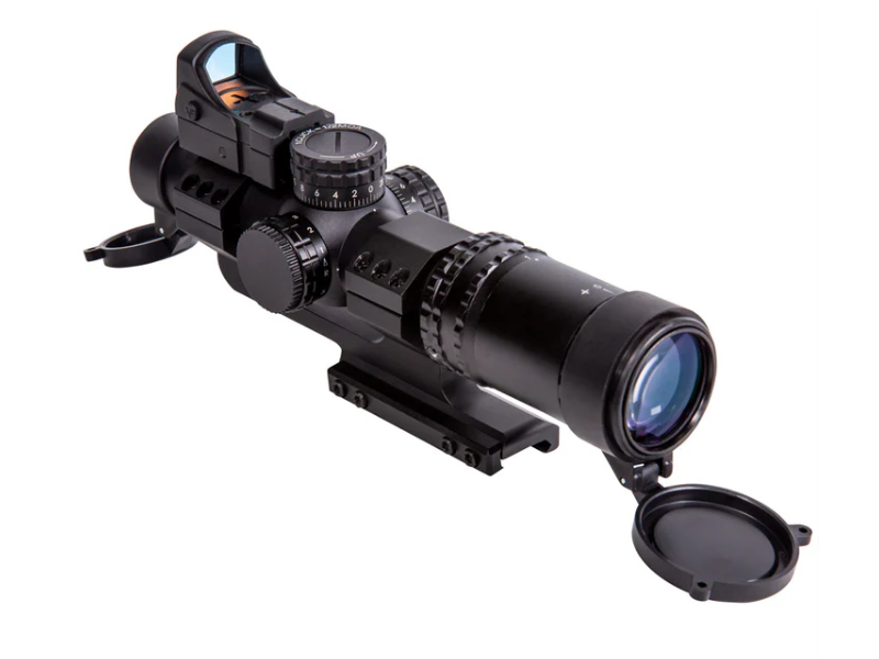 Telescopio da caccia FIREFIELD RapidStrike 1-6x24 kit Kommando con punto rosso