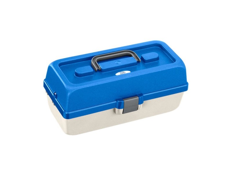 Valigia per attrezzatura da pesca 118/2T blu/bianco