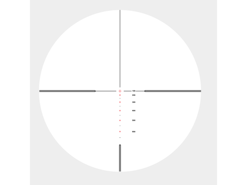 Rifle scope HAWKE Endurance 30 WA SF 6-24x50 SF .223/.308 Marksman IR