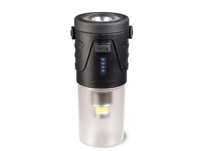 Kamp luč MILTEC - Lanterna - polnilna z regulacijo jakosti