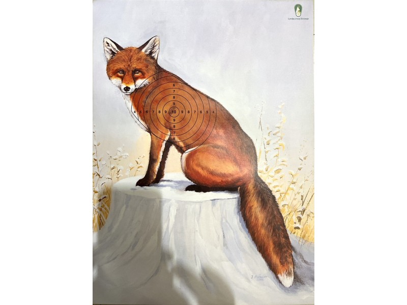EU Fuchs klein 43x33 cm