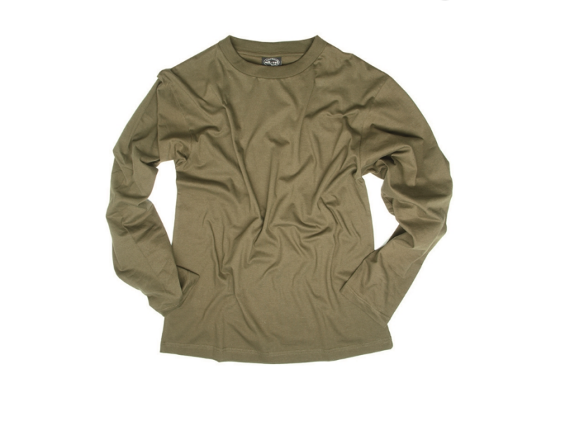 Majica s dugim rukavima MILTEC zelena