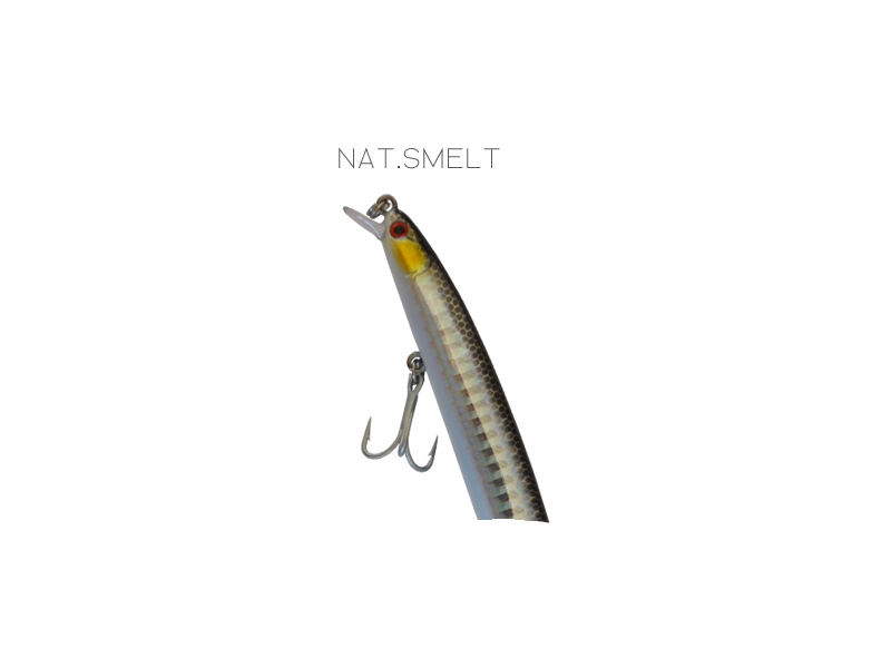 Vobler DTD max Gavun - natural smelt 100 mm (zelen)