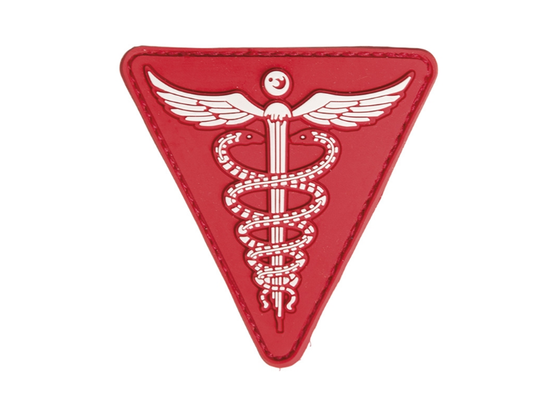 Patch MEDIC red - hedgehog