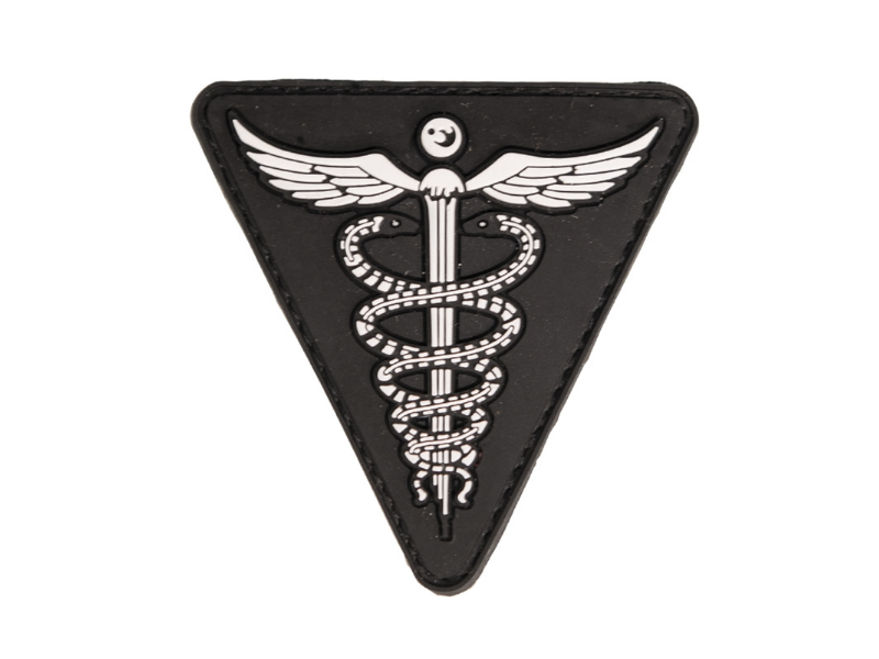 Našitek MEDIC crn - ježek