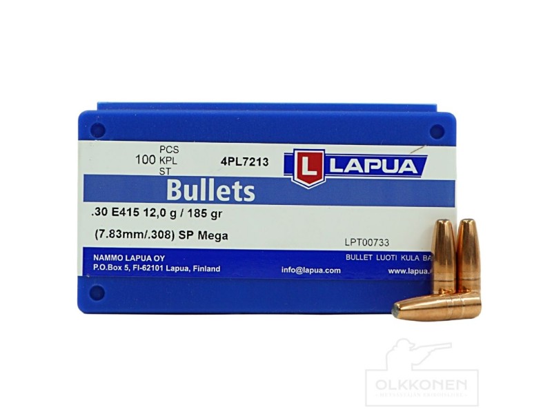 Krogle za polnjenje LAPUA SP Mega 12,0g/185gr