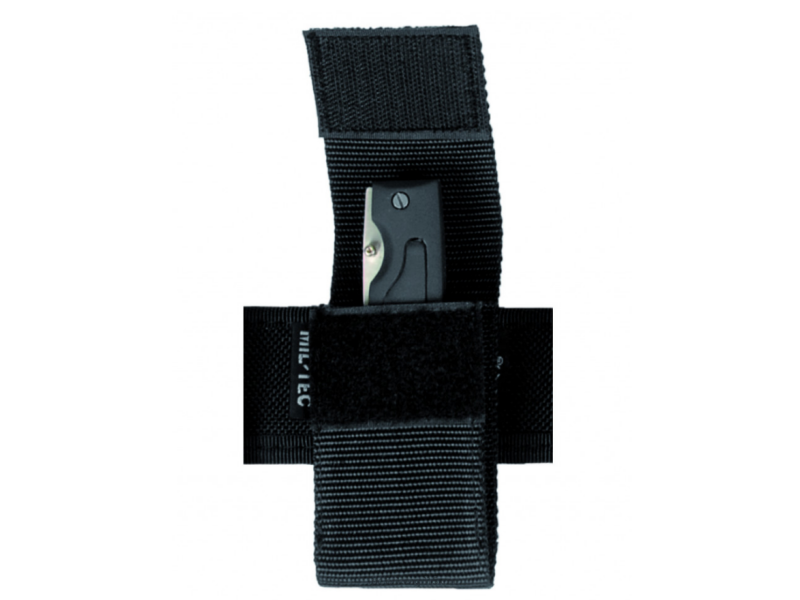 Etui za preklopni nož MILTEC Secure - crn