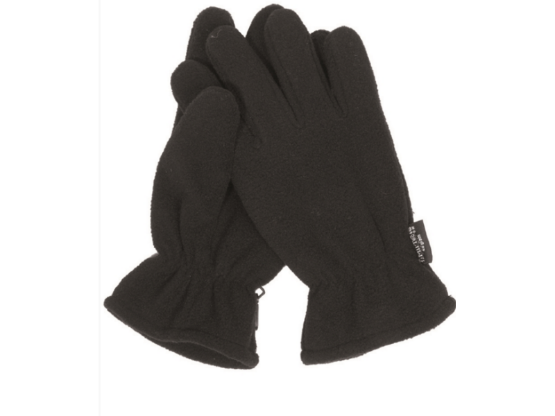 THINSULATE Velour Gloves Black