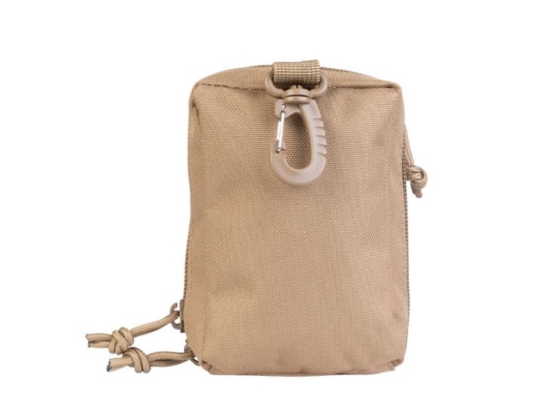 Molle mini pouch with carabiner