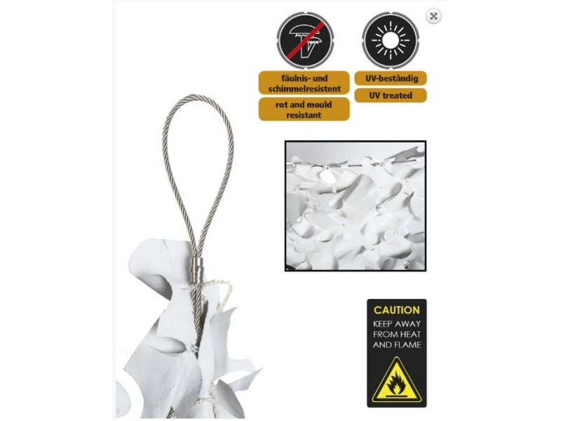 Mreža za sjenu širokolisna 400x300cm