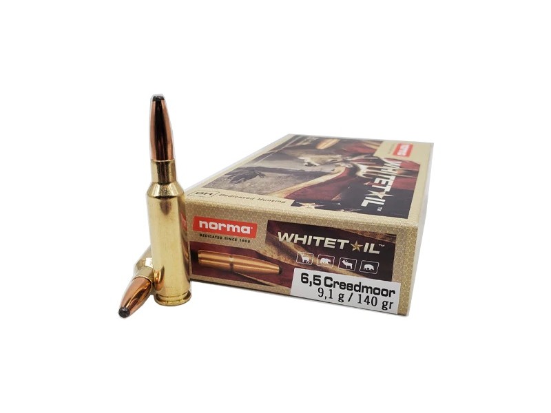 Naboj NORMA 6,5 Creemoor WHITETAIL - 9,1g/140gr