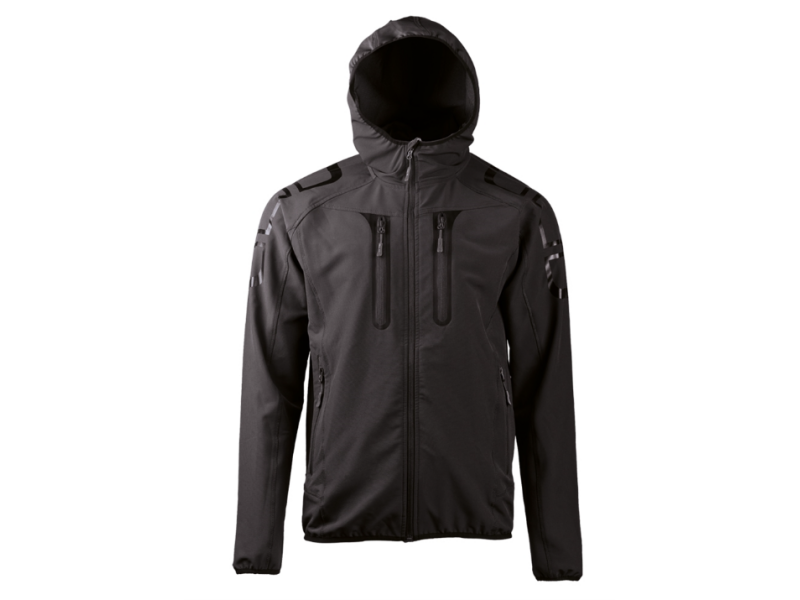 Jakna s kapuco MILTEC Flex-Tech Dynamic Force - črna