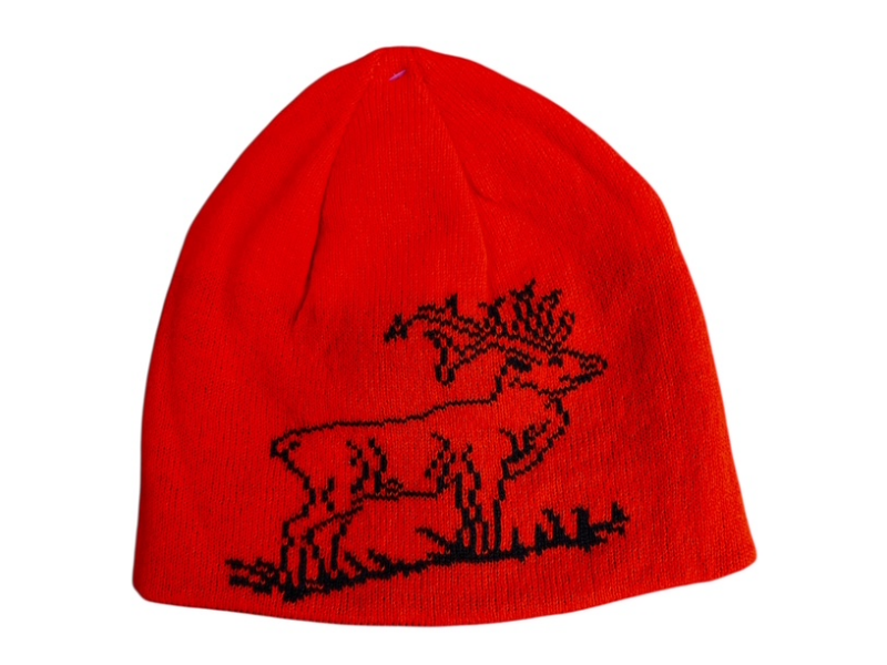 Obrnljiva kapa JELEN - zeleno/oranžna