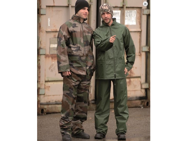 Impermeabile - due pezzi nero