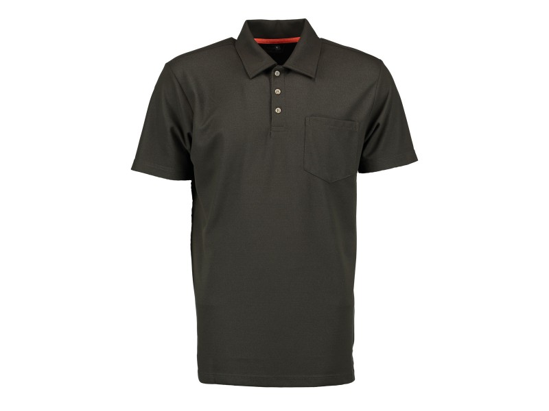 Functional polo shirt ORBIS green