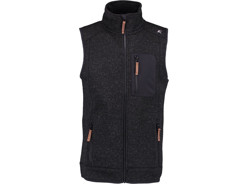 Brezrokavnik ORBIS Stehkragen - črn