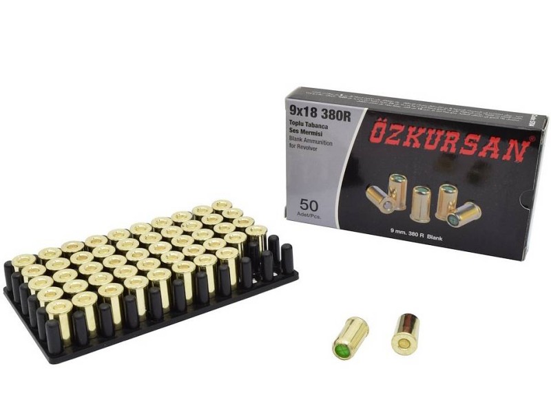 OZKURSAN 9 mm / .380 R za revolver (50 kom)