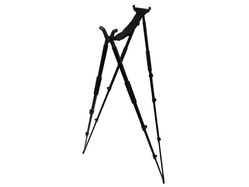 Jagdrute QUICK-LOCK Aluminium - schwarz