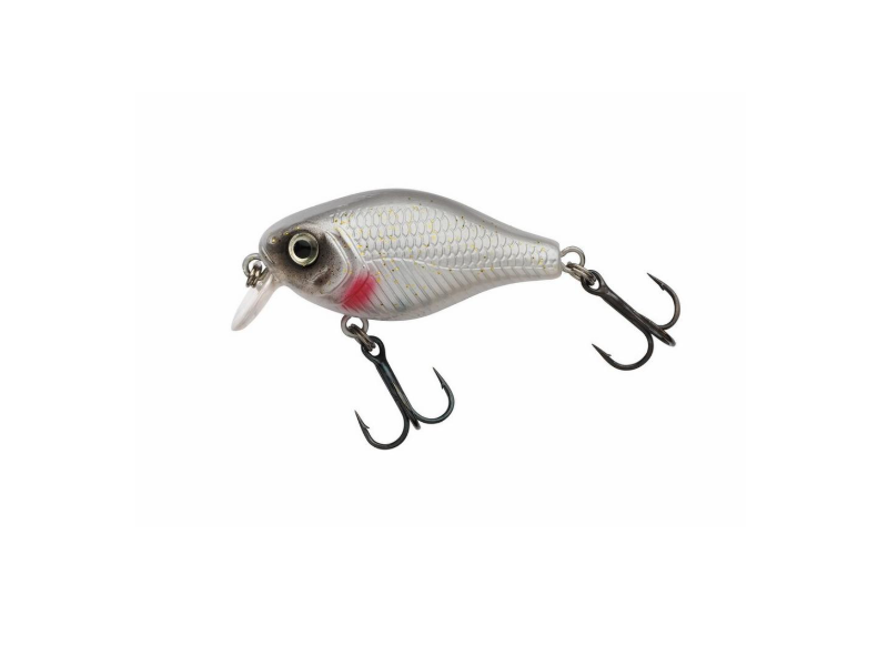 Vobler BERKLEY Fry Shallow 38 Pearl White - 3,8cm
