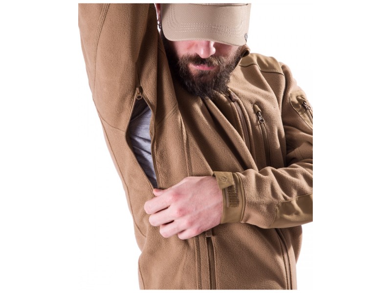 Termovelur PENTAGON Perseus 2.0 Fleece Jacket - črna