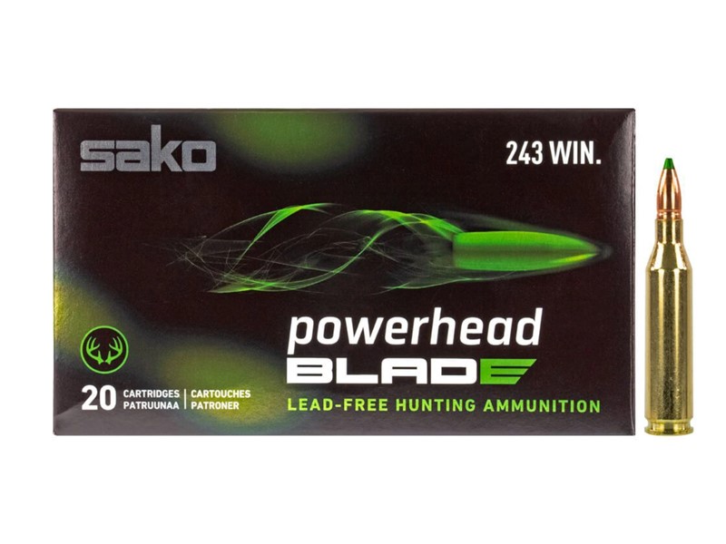 Naboj SAKO 243 Win PowerHead Blade - 5,2g/80gr