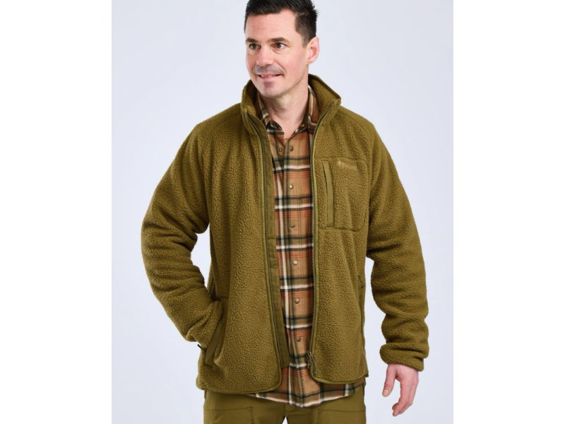 Flis jakna PINEWOOD Forest Pile - Zelena