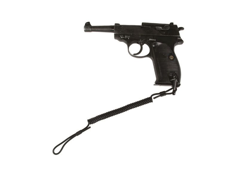 Plastična rastezljiva vrpca MILTEC za pištolj, alat, nož - crna