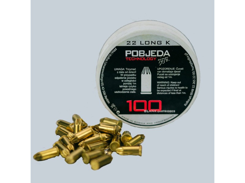 Blank Pobjeda .22 long (100 pcs)