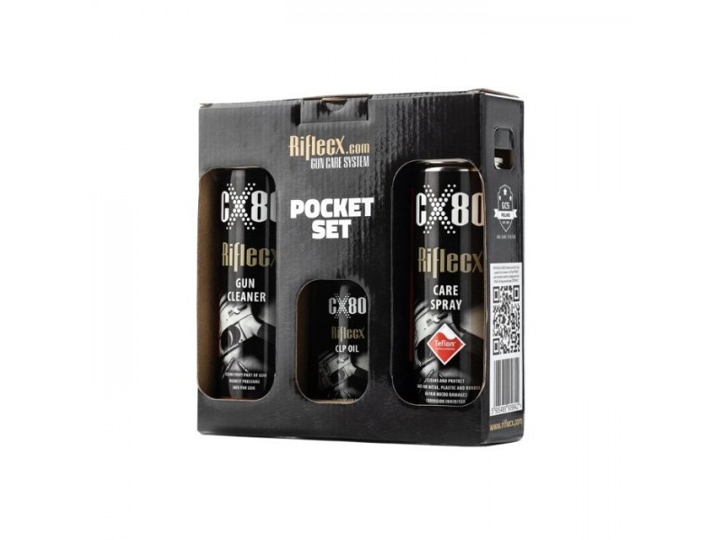 Cleaning set RIFLECX Pocket Set