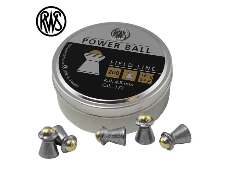 Diabolo RWS Powerball 4,5 mm - 0,61g