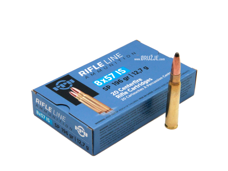 Naboj PPU 8x57 IS SP - 12,7g/196gr