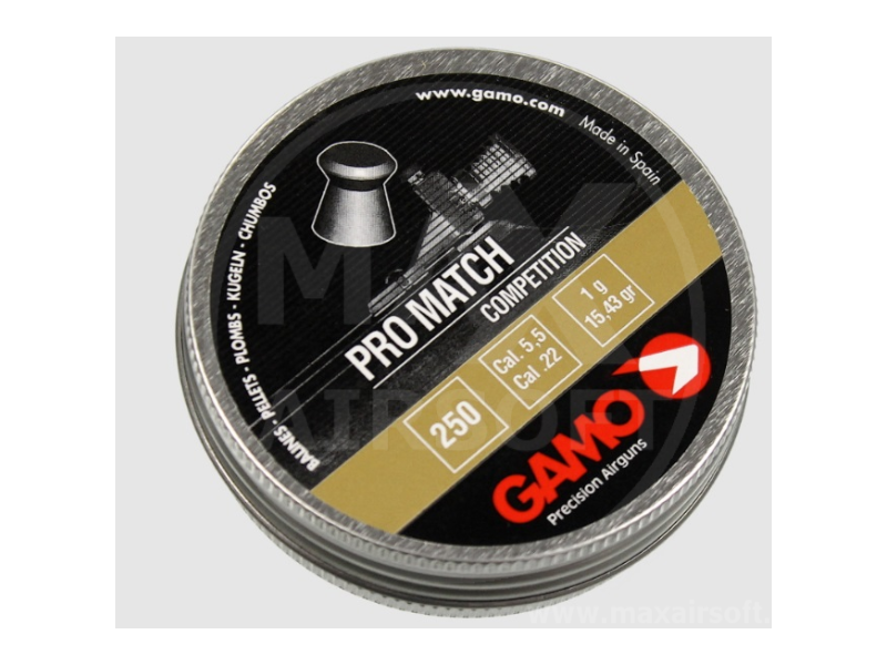 Diabole GAMO PRO MATCH 1g/15,43gr - 250 kos