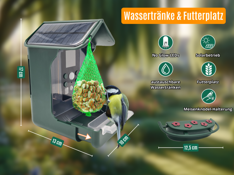 Kamera s krmilnico za ptice BERGER