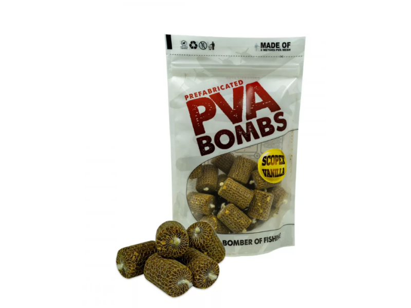PVA BOMB - Scopex Vanille - 20Stk/Pack