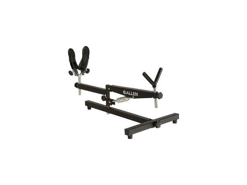 Vorbereitung zur Einschießhilfe ALLEN RANGEMASTER Rifle rest