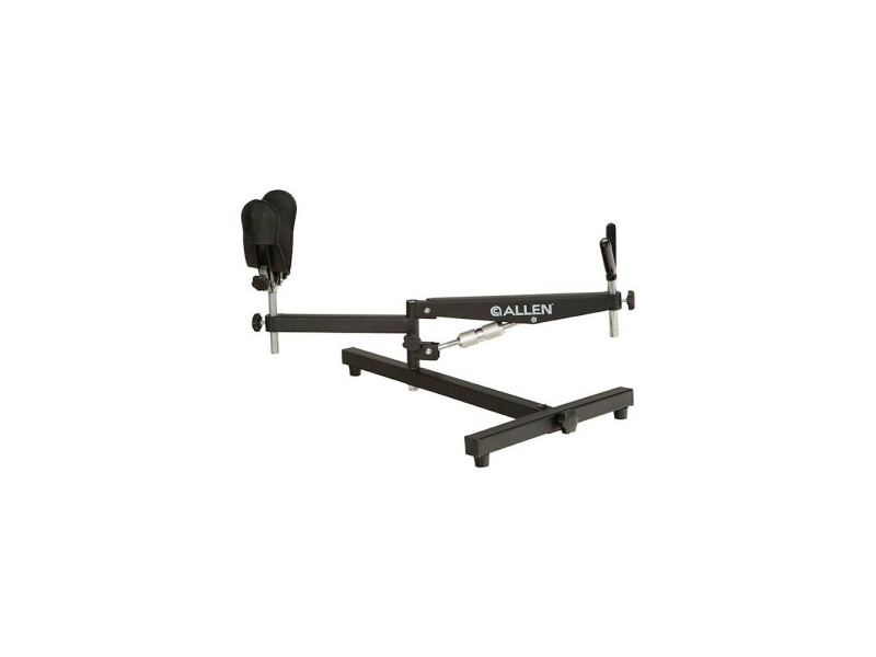 Vorbereitung zur Einschießhilfe ALLEN RANGEMASTER Rifle rest