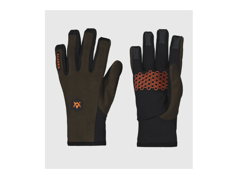 Lovne rukavice ALASKA 1795 Raptor Elk Hunting - Smeđa/zelena