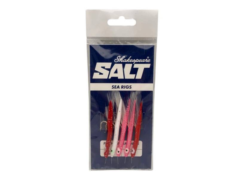 Predvez SHAKESPEARE Salet Sea Rigs Feathered Sandeels 2/0