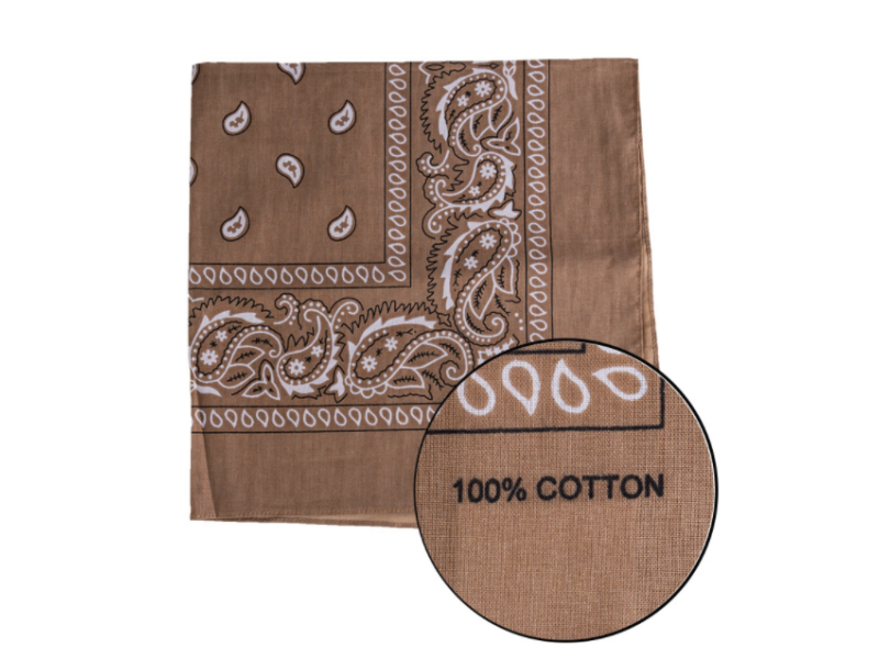 Scarf 53.5x53.5cm COYOTE WESTERN