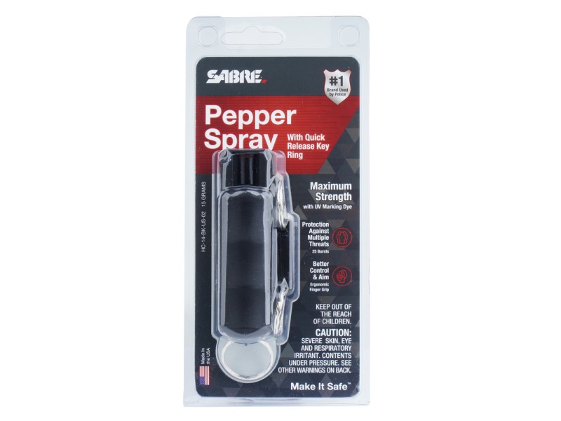 Abwehrspray SABRE Pocket - schwarz