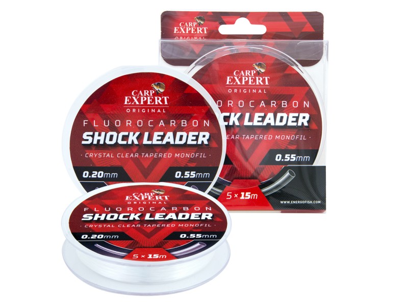 Laks CARP EXPERT Fluorocarbon Shock Leader