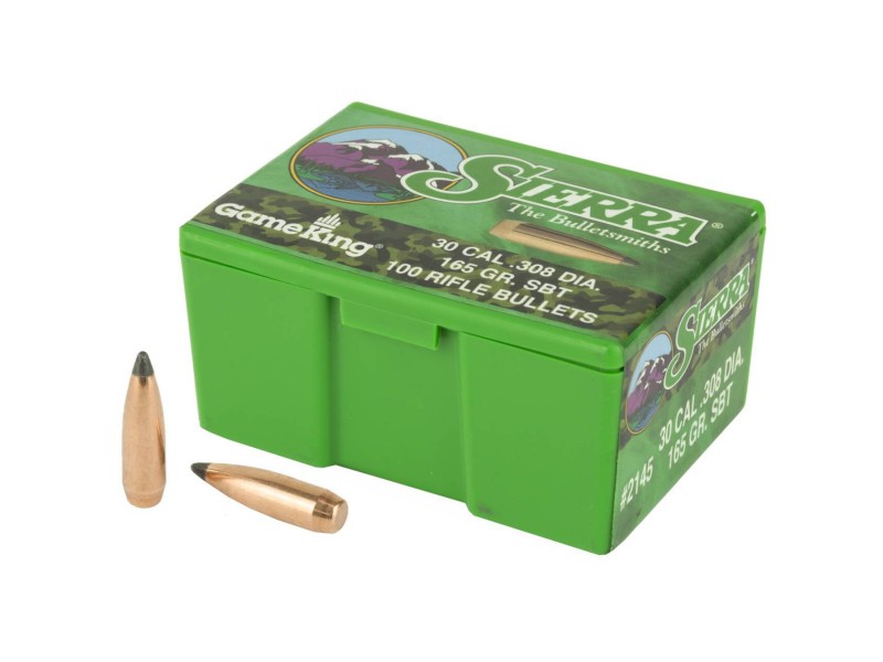 Krogle za polnjenje SIERRA Game King Boat Tail SBT - 10,7g/165gr