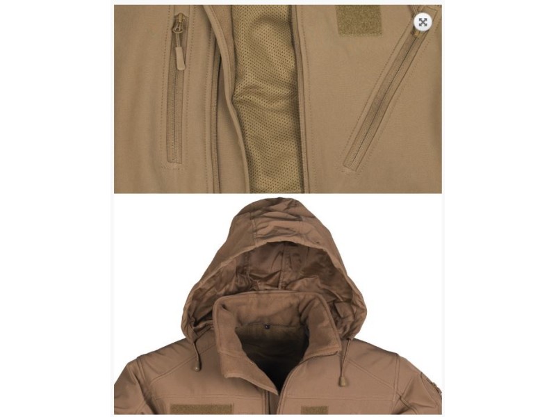 Softshelljacke SCU 14 Coyote